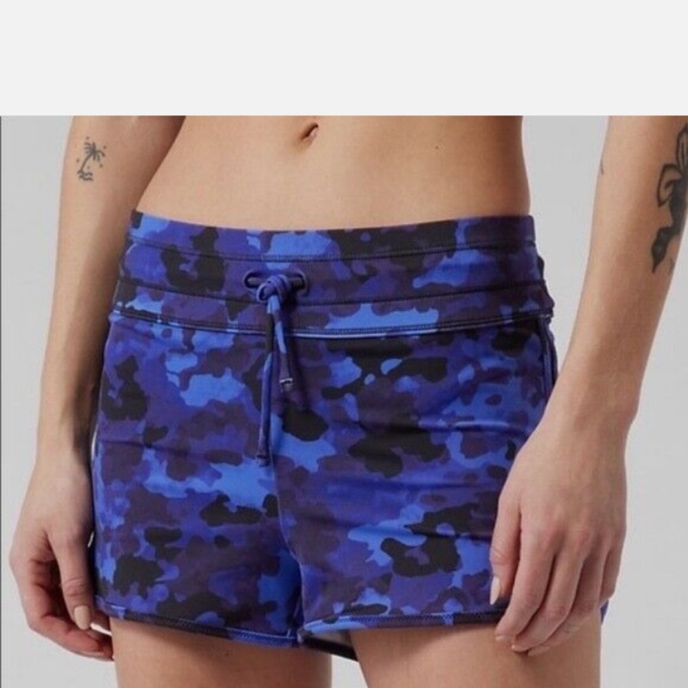 Athleta Blue Camo Bikini Bottoms